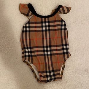Baby Girl Burberry Bathing Suit